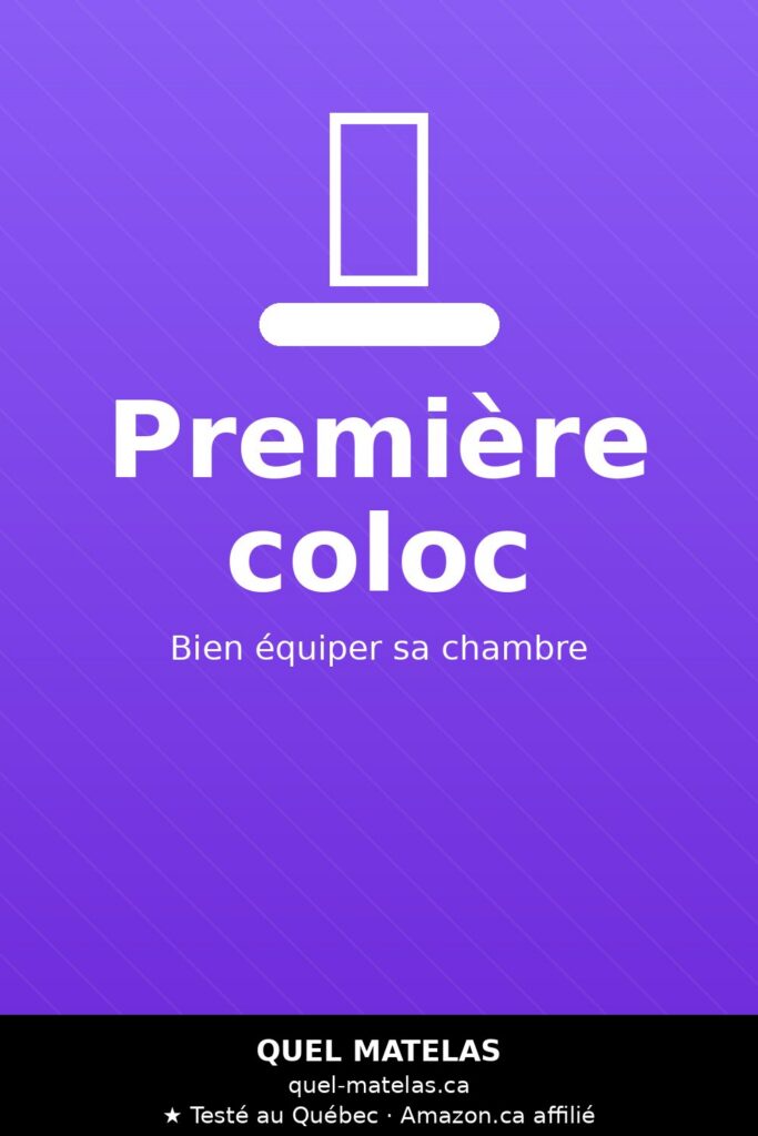 Visuel Première colocation : bien équiper sa chambre